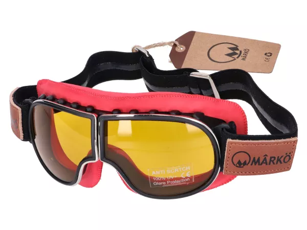 Brille MÂRKÖ B3 Goggle Replica rot