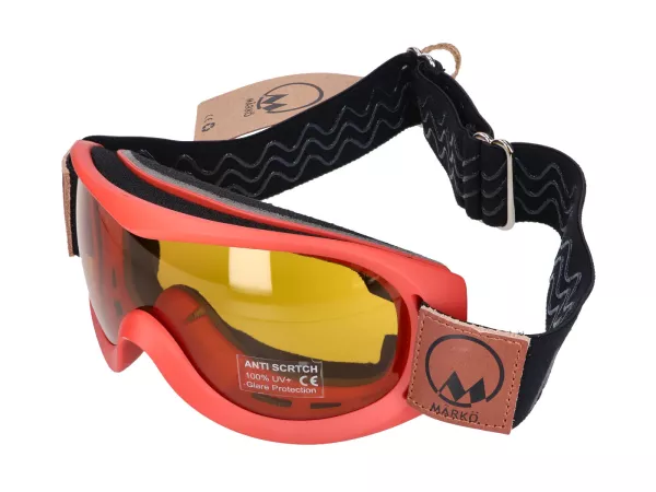Brille MÂRKÖ B8 Goggle Replica Klassik rot