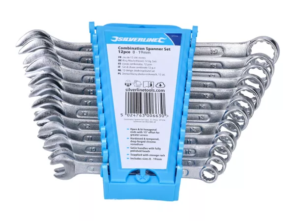 Ringmaulschlüssel Satz 12-teilig metrisch 8-19mm
