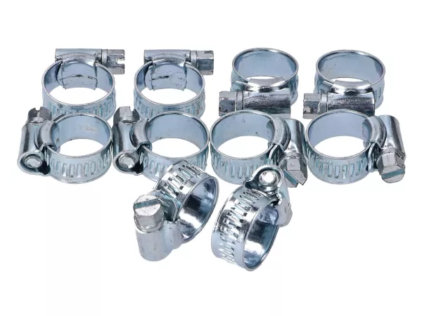 Schlauchschellen Satz 10-16mm 10-teilig
