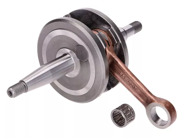 Kurbelwelle Top Racing Vollwange Hercules Supra MK 1 MK 2 Sachs Motor Typ 501 14mm Bolzen
