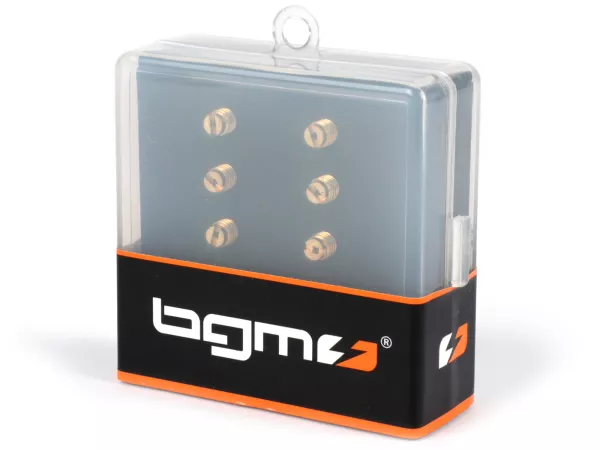 Nebendüsenset BGM PRO für Mikuni (Typ: VM22/210) TM / TMX (15-0-37-5) (15-17.5-20-22.5-25-27.5-30-32.5-35-37.5)