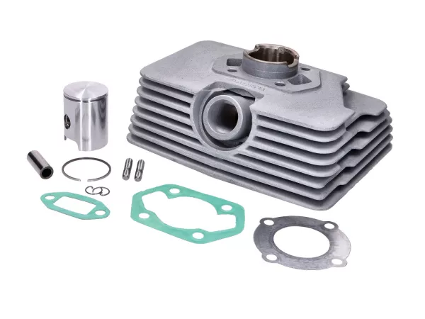 Zylinderkit Athena 50ccm, 39mm Supertherm, 2 Überströmer für Zündapp