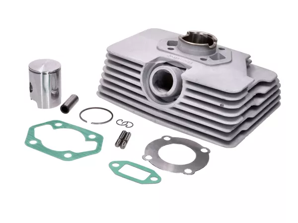 Zylinderkit Athena 50ccm, 39mm Supertherm, 4 Überströmer für Zündapp