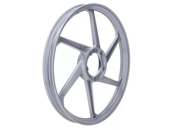 Felge Fast-Arrow Aluminium silber 17 Zoll für Puch Maxi