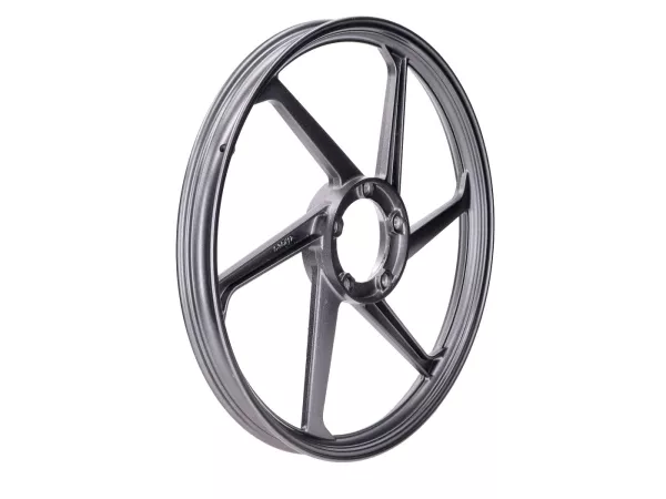 Felge Fast-Arrow Aluminium anthrazit 17 Zoll für Puch Maxi