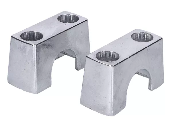 Lenkerklemmen / Klemmbrücken Set für Puch Maxi