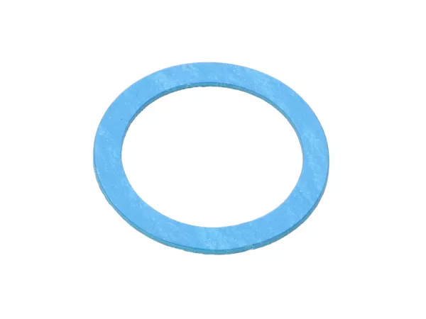 Dichtung Auspuff rund 27x35x1,2mm für 2-geteilte 22mm Auspuffanlage für Puch Mofa