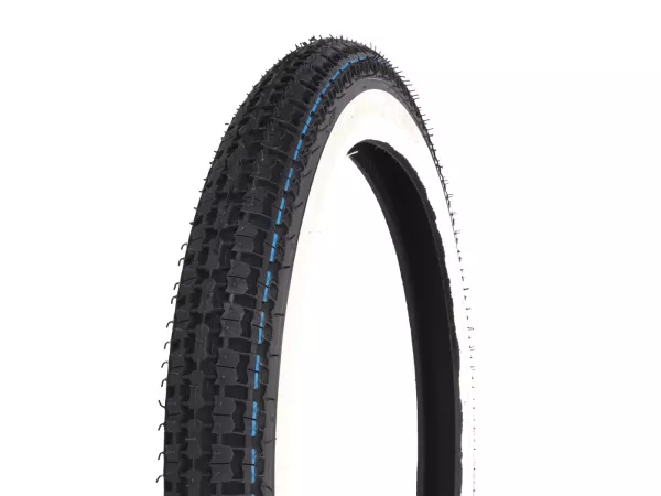 Reifen Kenda K252 2.25-17 33L TT Weißwand