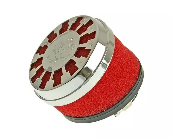 Luftfilter Malossi Red Filter E13 32 / 38mm 25° rot-Chrom