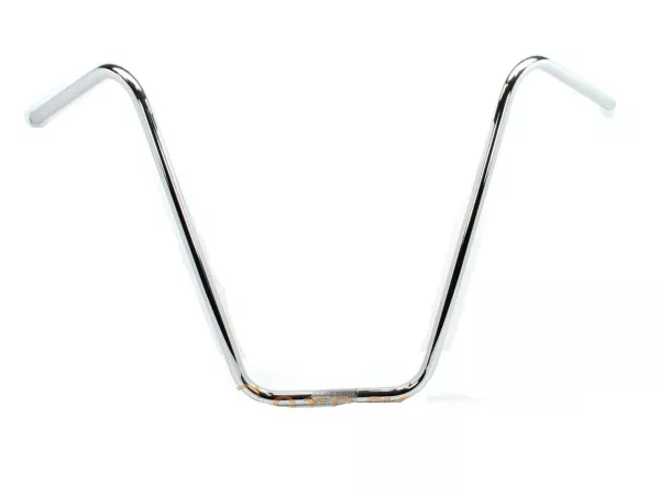 Lenker Chopper Breite 950mm Höhe 410mm Befestigungsbreite unten ca. 210mm Riffelungsbreite ca. 70mm Gekröpft ca. 210mm für Zündapp, Kreidler, Hercules Puch