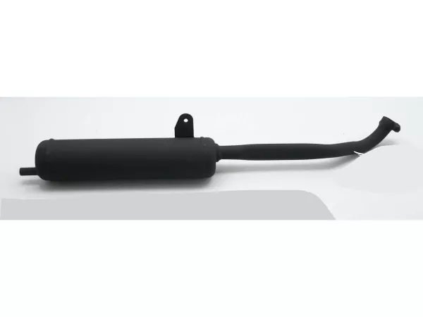 Auspuff Sito Schwarz 22mm für Piaggio Ciao, P, PX, FL