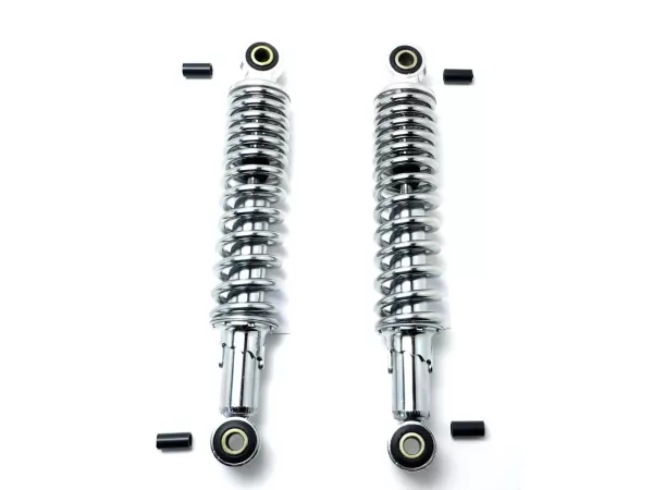 Federbeine Chrom  300mm für Kreidler, Zündapp, Hercules, Puch