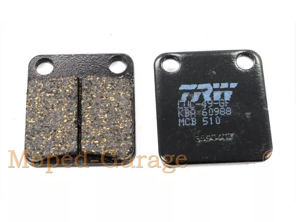 Bremsbeläge für Honda MB 50 S, MBX 80 Typ SW2, SWD