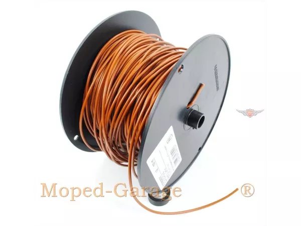 Elektrokabel 0,75qmm 100m Rolle braun