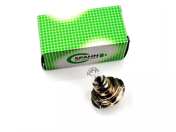 Halogen Scheinwerfer Birne 6 V 15 W Germany für Zündapp Bergsteiger R 50 Super Combinette GTS C 50, Hercules Prima KX, Kreidler Florett Flory