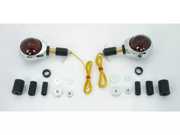 Blinker Halogenbirnen 11-22mm 12 Volt 21 Watt für Harley, Chopper, Motorrad Streetfighter, Oldtimer, Classic Umbau