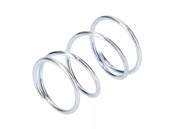 Feder Stahl Silber für Zündapp CS, CX, Hai, GTS, KS, ZD, ZL, ZX, ZS, ZR, ZE 442, 444, Hercules Prima, M, MK, KX, K, GT, GX, Ultra, Piaggio Vespa, APE, DN, DS, ET 50, KTM, DKW, Rixe, Sachs, Puch Maxi, Monza, Jet, Racing, Kreidler Florett, Flory, MF, MP,