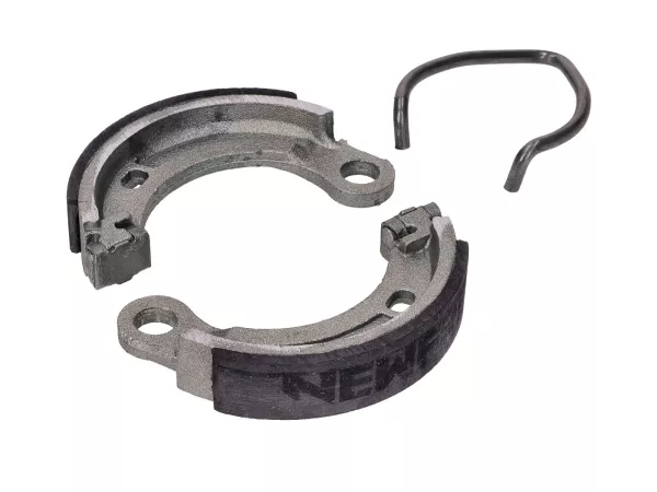 Bremsbeläge Newfren 90x18mm für Puch Maxi, Hercules Prima, Garelli Bonanza, Saxonette, KTM Foxi, Ponny, Piaggio Bravo, Super Zündapp A 25