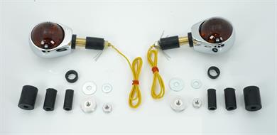 Blinker Halogenbirnen 11-22mm 12 Volt 21 Watt für Harley, Chopper, Motorrad Streetfighter, Oldtimer, Classic Umbau
