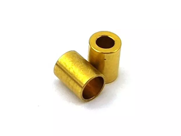 Gaszug Lötnippel 2 Stück Durchmesser 3,2mm Länge 5mm Bohrung 1,8mm für Mofa, Moped, Mokick, KKR, Motorrad