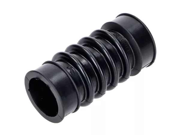 Ansaug Drilastic Faltenbalg Gummi 28/34mm 85mm Schwarz für Zündapp, CS 25, 50, CX Hai Typ 448, Mofa, Moped, Mokick