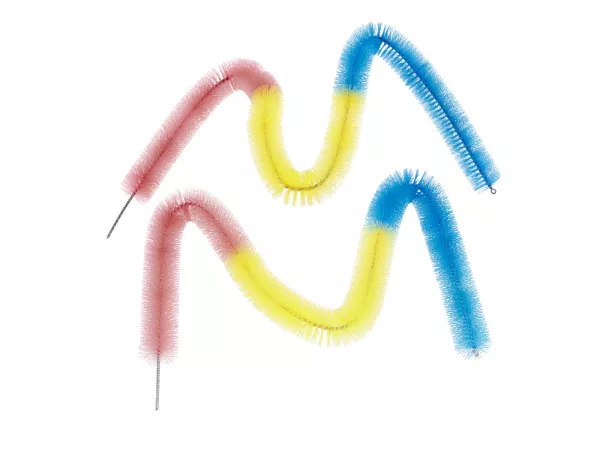 Nabenputzringe 160mm blau gelb rot