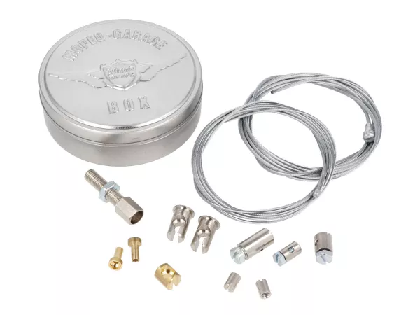 Seilzug Reparatur Set 14-teilig Blech Box universal