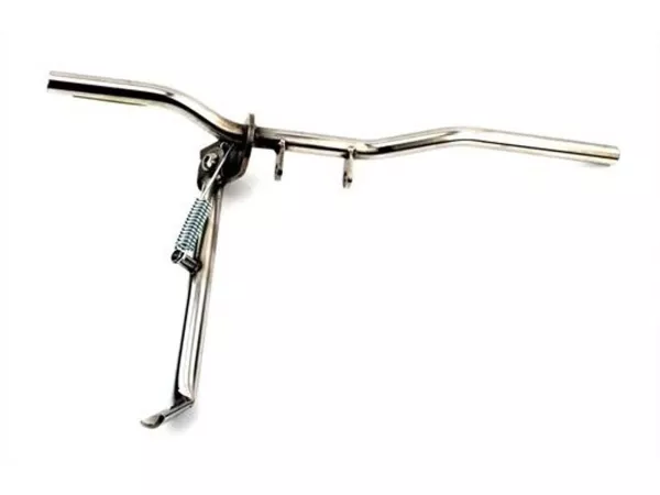 Fußrastenrohr mit Seitenständer Edelstahl für Zündapp GTS KS C 50