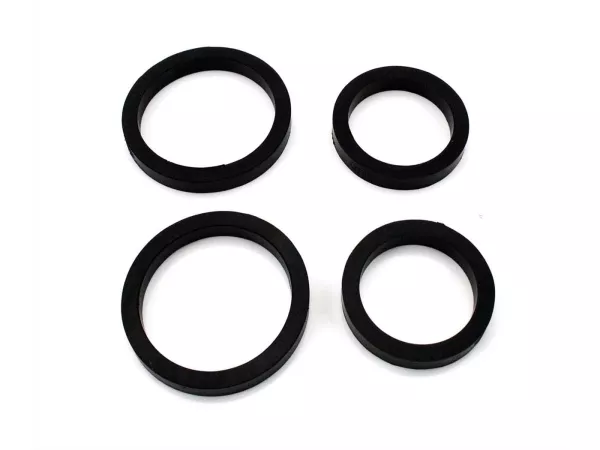Gummiband Satz Drilastic 2 Stück Gummiband außen 2 Stück Gummiband innen für DKW Hummel Super 102 116, Victoria Vicky Standard Typ 117, Express Touren Sport Typ 112 113