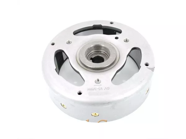 Polrad Ersatz für Bosch  6 Volt 15 - 3/5 Watt 12 x 14,5mm für Kreidler Florett, Flory, MF, Zündapp Bergsteiger, CS, CX, GTS, C 50 Sport, C 50 Super, KS, ZD, ZL, ZR, Puch Maxi 2 Gang, Monza, KTM, DKW Mofa Moped Mokick KKR