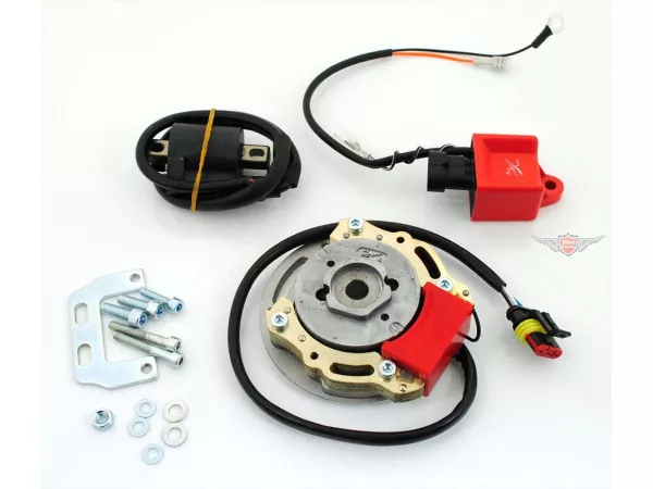 Rotor Elektronik Zündung Konus 16,4mm x 11,8mm Montage Durchmesser ca. 90mm für Zündapp, Tomos, Puch