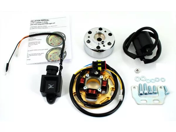 Rennzündung HPI 60 Watt 71mm 310gr 90mm für Kreidler, Florett, Zündapp, KS 50, GTS 50, C 50 Sport, CS CX Hai, ZD, Tomos A 35, APN
