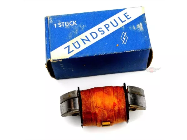 Zündspule Mofa Befestigungsabstand 47mm Anker Breit 70mm Schuhbreite 18mm für Zweirad Union, DKW, Miele, Rixe, Victoria, Gritzner, Göricke, Hercules, Zündapp, Kreidler, Puch