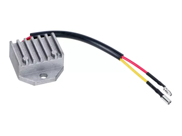 Spannungsregler 12V Silber für Mofa, Moped, Mokick, Roller