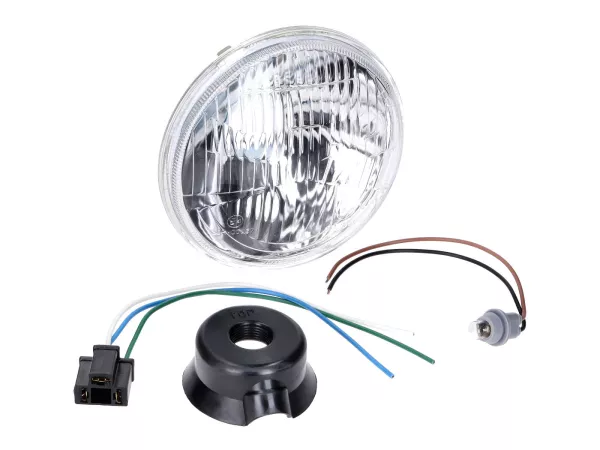 Scheinwerfer Einsatz Halogen H4 für Simson SR4 Schwalbe KR 51