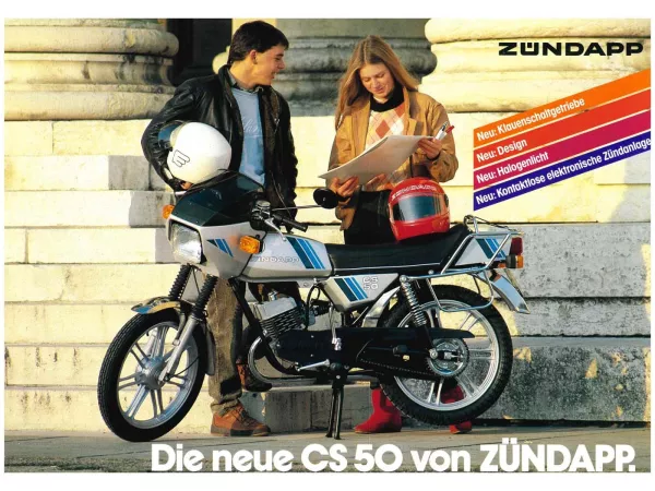 Prospekt Spitzen-Mokick für GTS 50