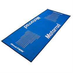 Blau Graue Garagenmatte Motorrad Teppich für Bike Tex Moped, Roller, Mokick, Cross