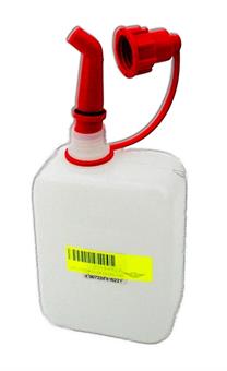 0,5 Liter Reserve Kanister mit Stutzen für Mofa Moped Mokick KKR Roller
