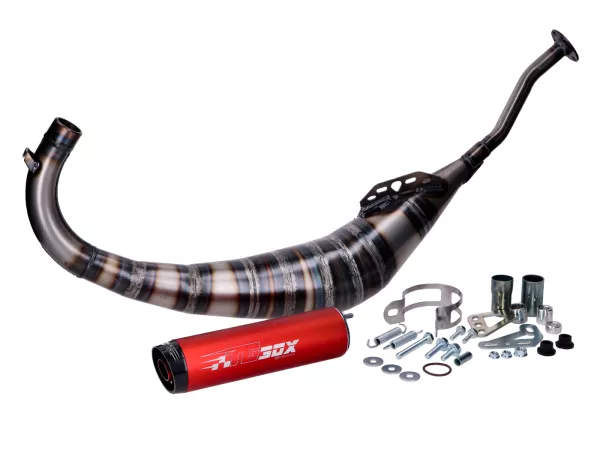 Auspuff Tecnigas E-Box für Yamaha TZR, Aprilia RS50, Rieju RS (AM6)