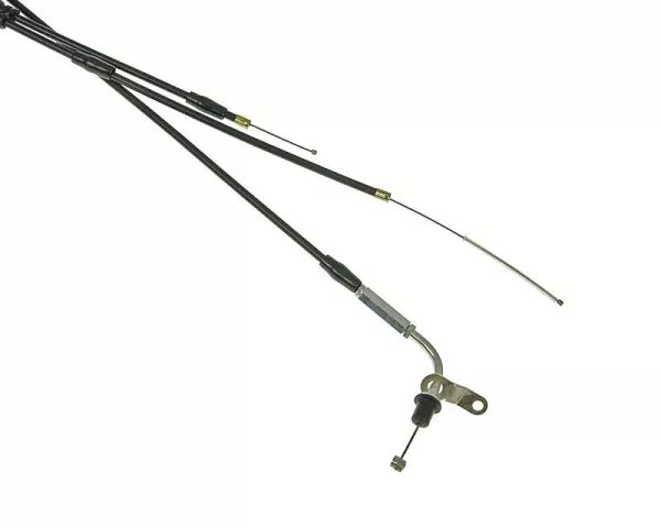 Gaszug PTFE für Rieju RS 2 mit Dellorto Ölpumpe