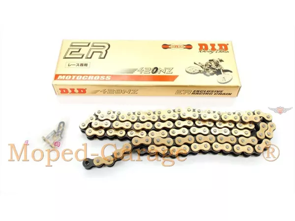 Kette Motorsport 102 Glieder 1/2 x 1/4 423 8,51mm Rollen für Kreidler Florett RS RMC TS