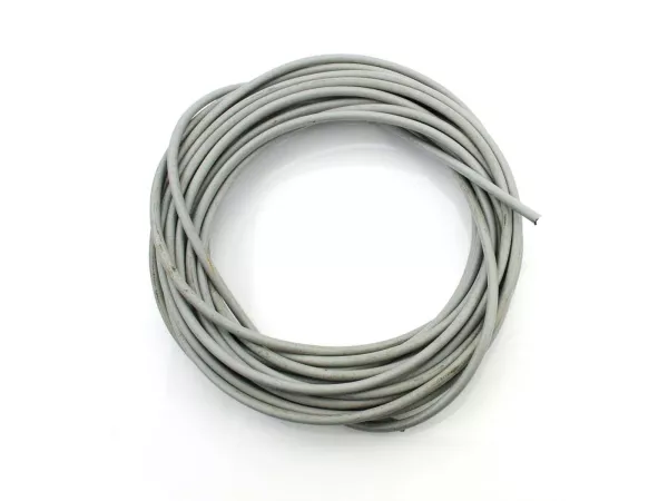 Seilzughülle Rolle 10 Meter Innendurchmesser 2,6mm Aussendurchmesser 5mm Farbe grau für Hercules, Zündapp, Kreidler, Puch, KTM, Miele, Göricke, DKW, NSU, Gritzner