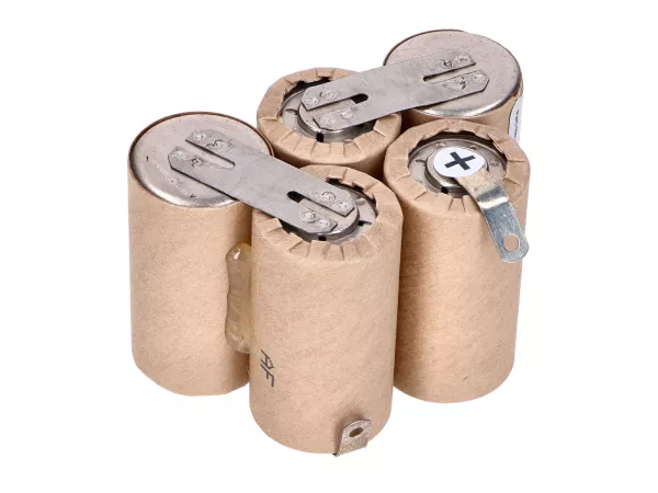 NiCd Akku ULO 6 Volt 1.9 Ah für Zündapp Kreidler Hercules Puch Moped Mokick KKR, GTS KS