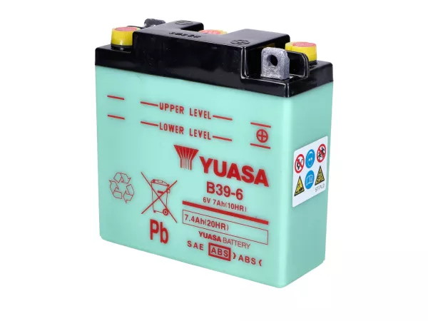 Batterie 6V 7Ah B39-6 für Puch Monza Cobra M 50 Jet MS 50