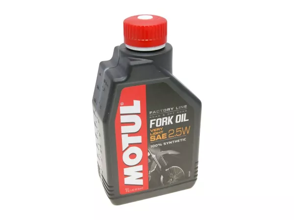 Gabelöl Motul Fork Oil Factory Line Very Light 2,5W 1 Liter