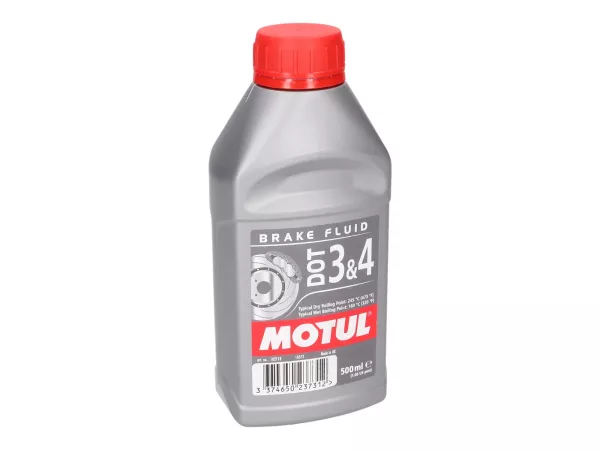 Bremsflüssigkeit Motul DOT 3&4 Brake Fluid 500ml