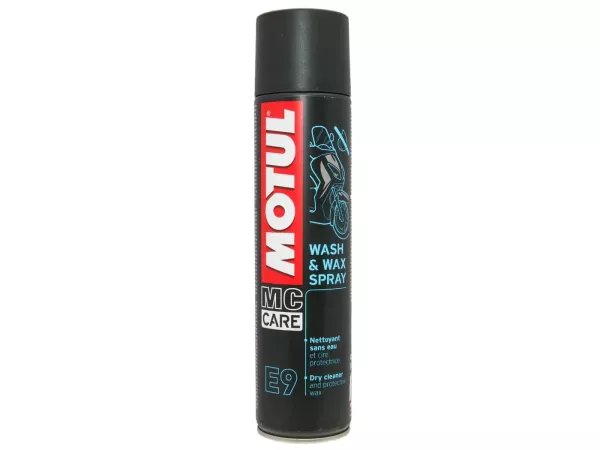 Trockenreiniger Motul MC Care E9 Wash & Wax Spray 400ml