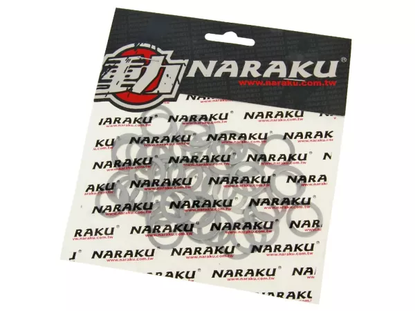 Dichtringe Aluminium Naraku 14x20x1,5mm 50 Stück