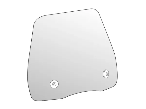 Windschild Puig Trafic transparent / klar universal